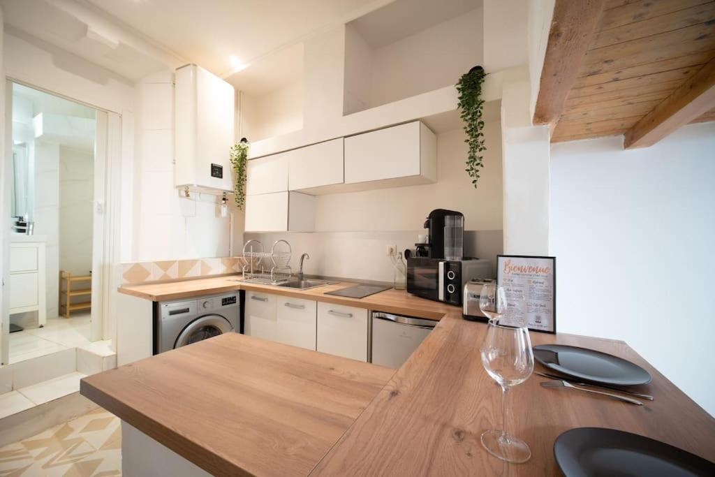 Appartement Tout Equipe Proche De La Plage 2 A 4 Couchages Marsella Exterior foto